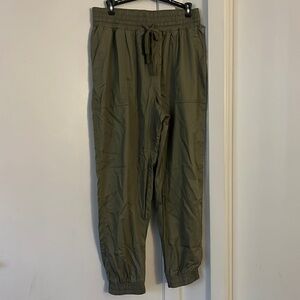 Olive green Joggers size medium